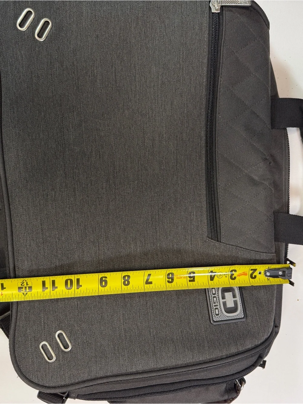 OGIO Black Laptop Briefcase with Padded Shoulder Strap